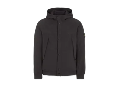 Stone Island 40227 Light Soft Shell-R_E.DYE Technology In Recycled Polyester "Black"