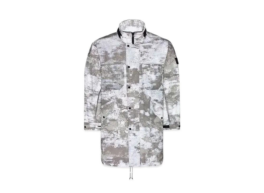 Stone Island 71199 Dissolving Grid Camo Mesh On Reflective