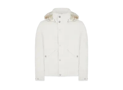 Stone Island 418X1 Stone Island Marina_Raw Plated Linen "White"