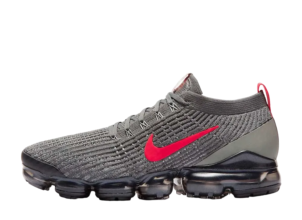 Nike Air Vapormax Flyknit 3 "Grey/Track Red"