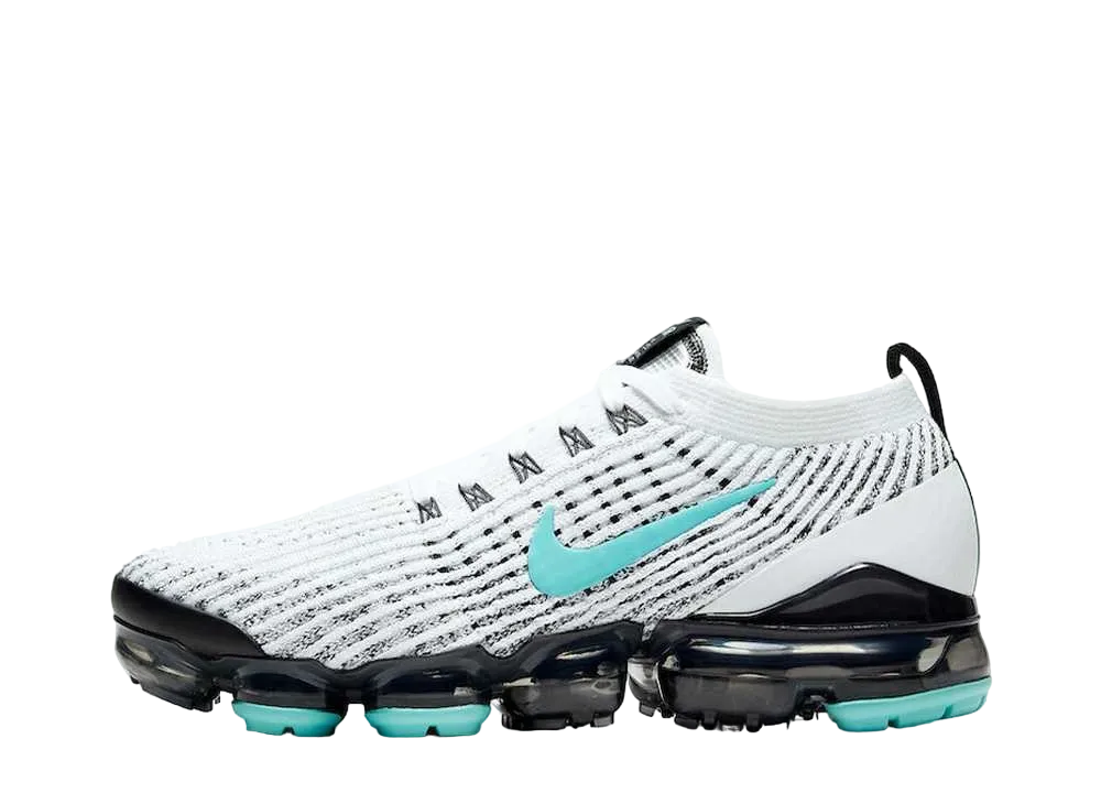 Nike Women's Air Vapormax Flyknit 3 "White/Black/Aurora"