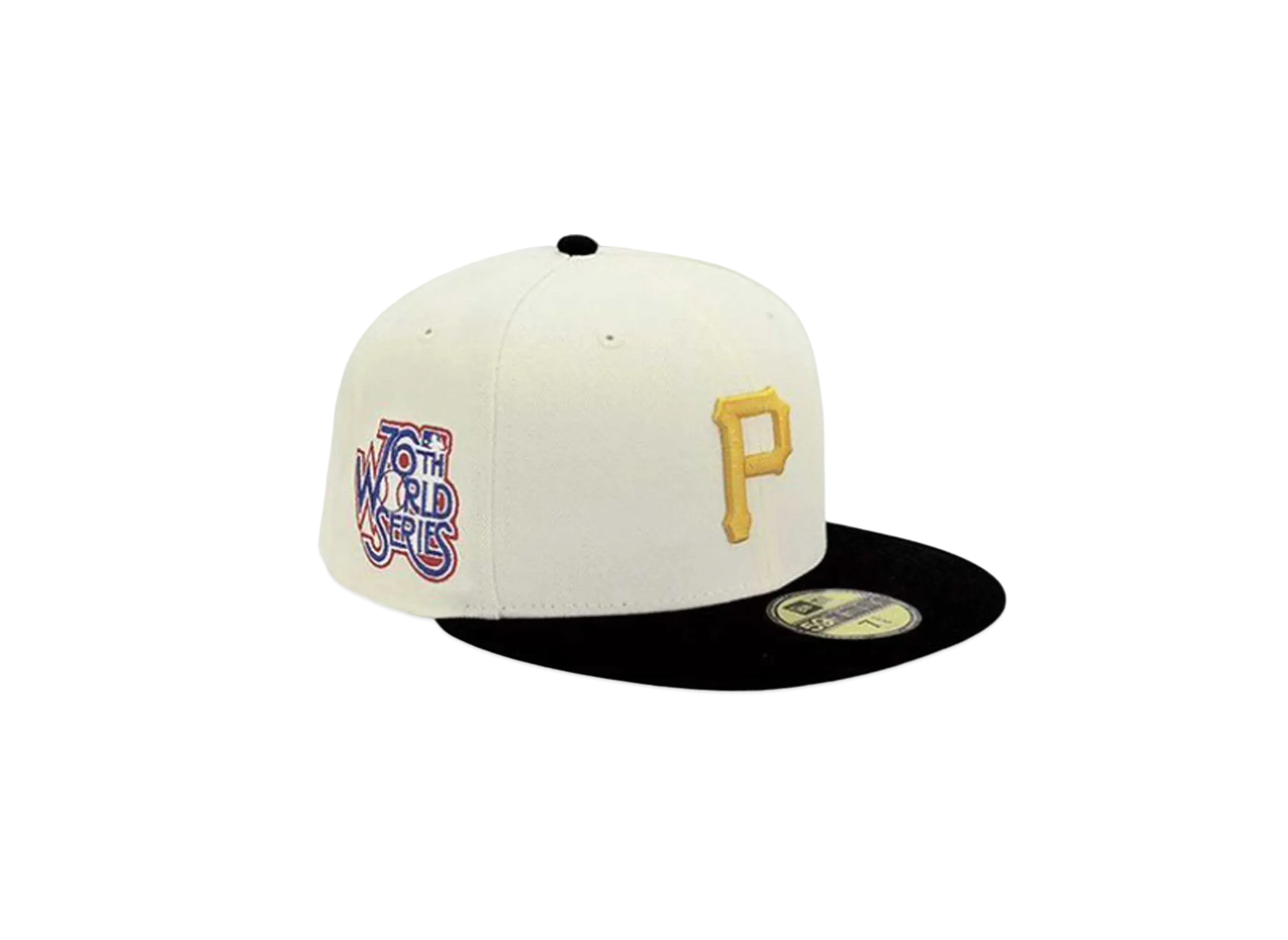 NEW ERA x THE CAP 59Fifty 'Major League Baseball Collection' Pittsburgh Pirates "White/Black"