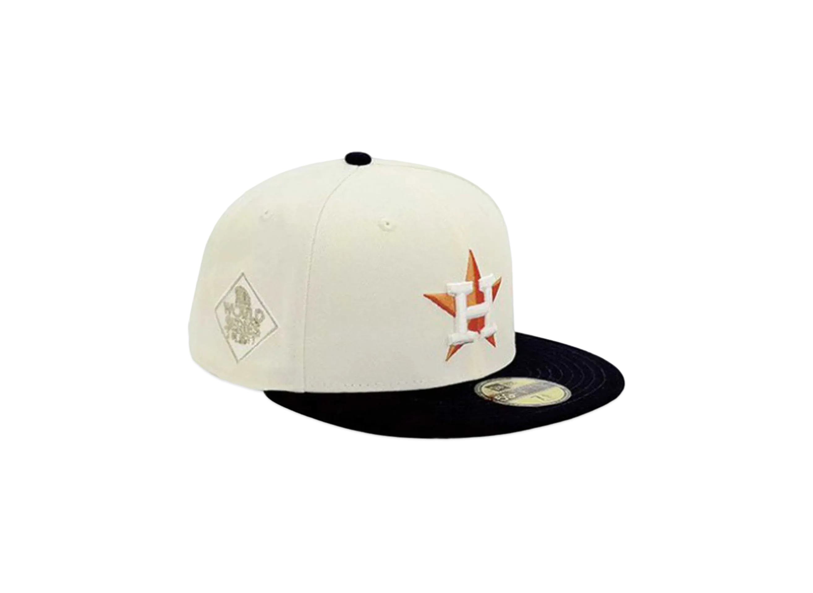 NEW ERA x THE CAP 59Fifty 'Major League Baseball Collection' Houston Astros "White/Black"