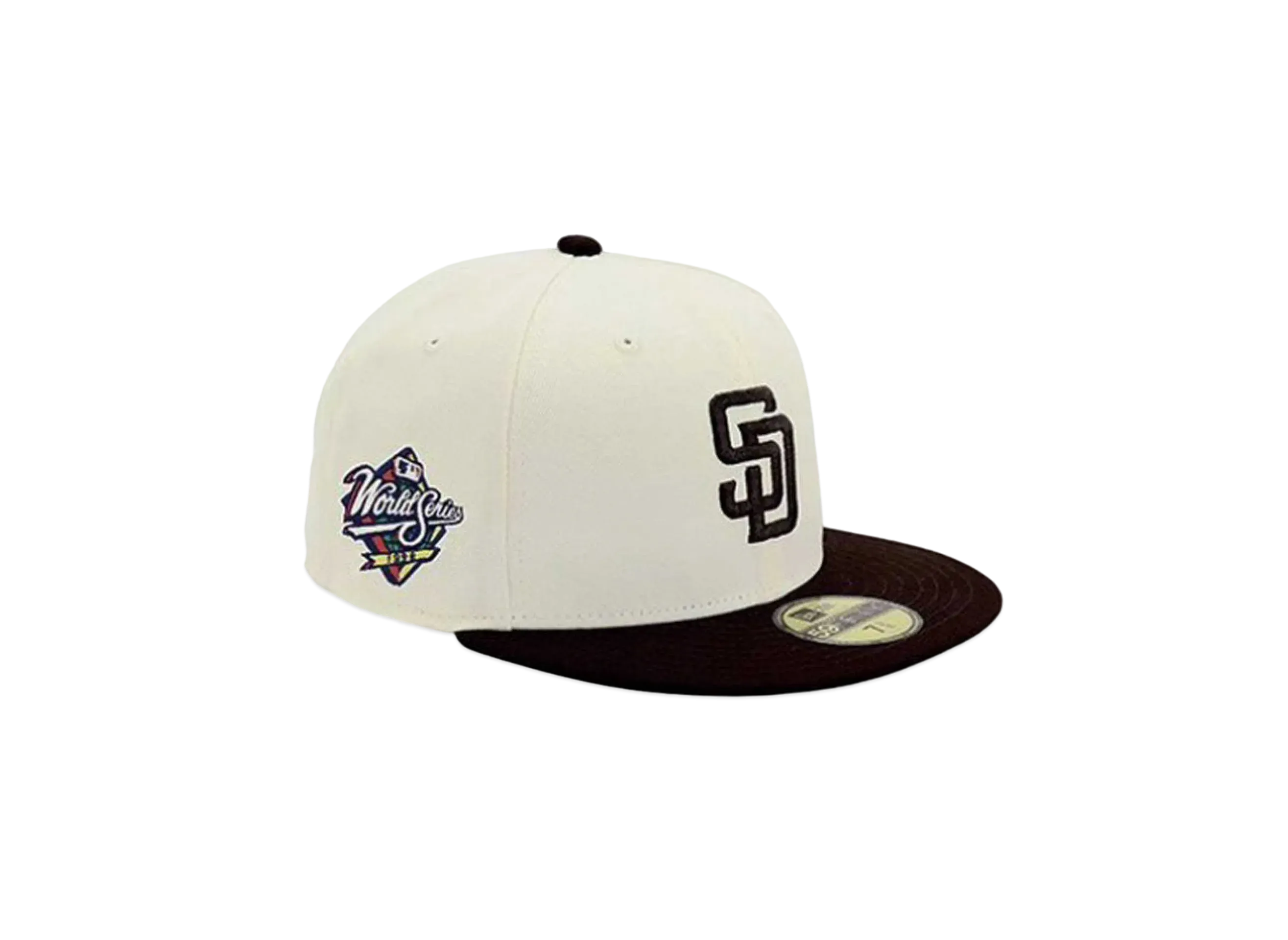NEW ERA x THE CAP 59Fifty 'Major League Baseball Collection' San Diego Padres "White/Black"