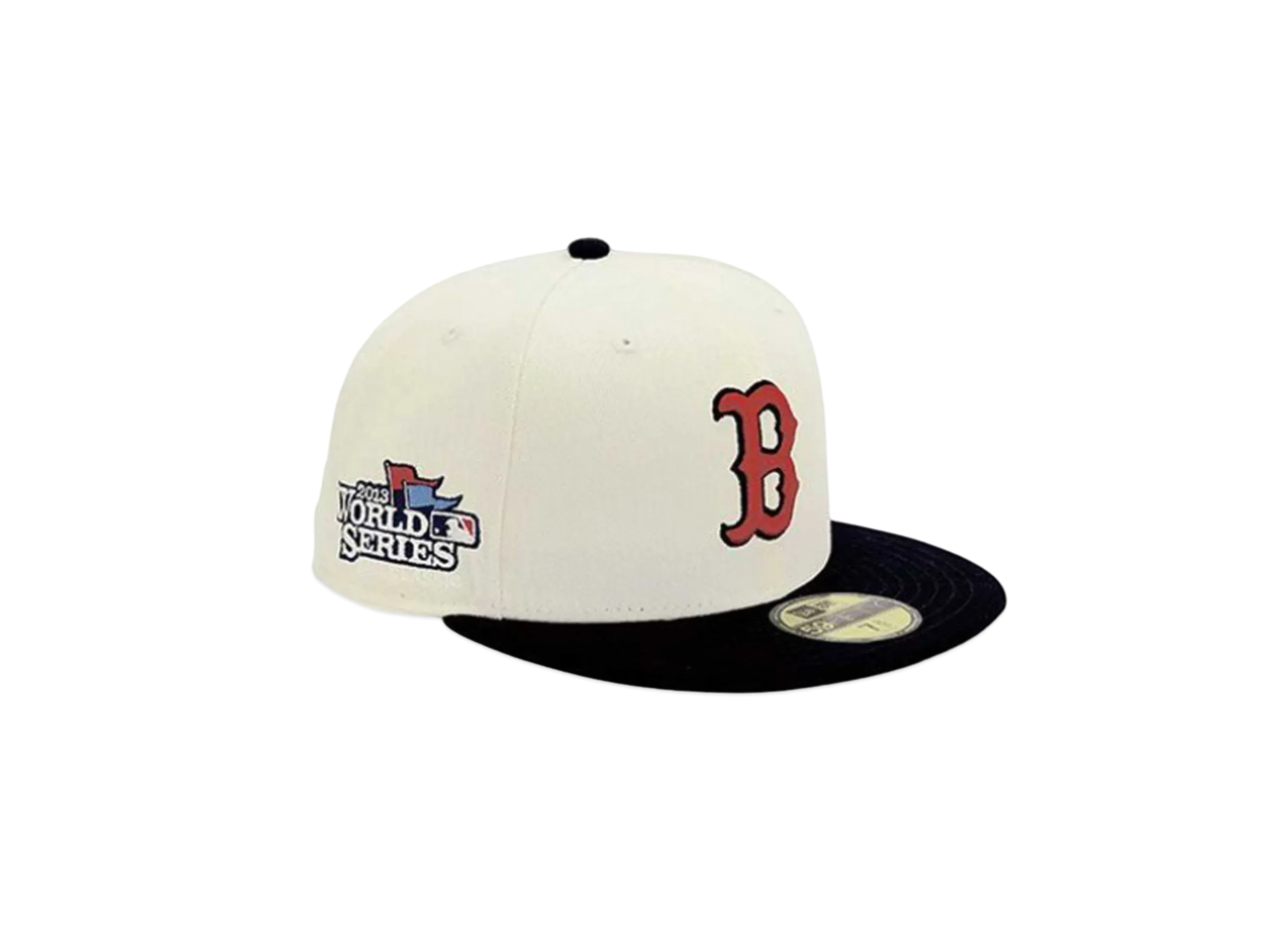 NEW ERA x THE CAP 59Fifty 'Major League Baseball Collection' Boston Red Sox "White/Black"