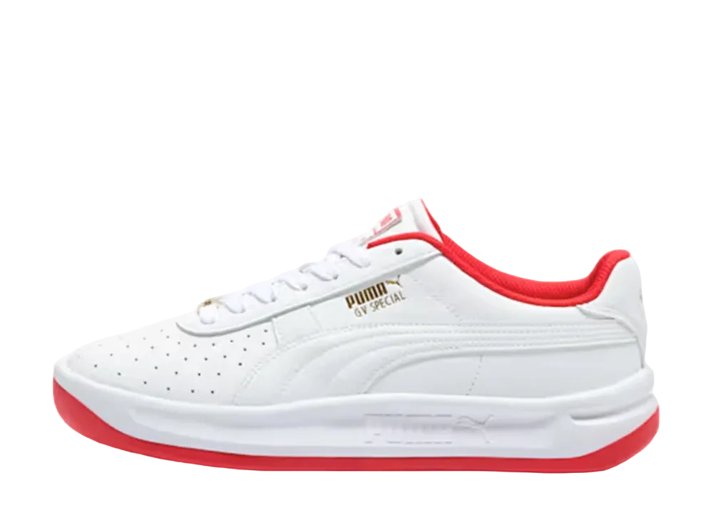 Puma GV "Puma White/Pop Red/Puma Gold"