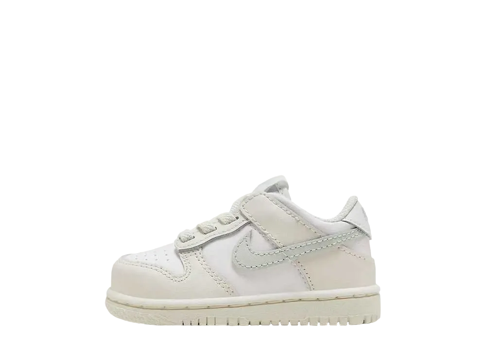 Nike TD Dunk Low "White/Phantom/Silver Light"