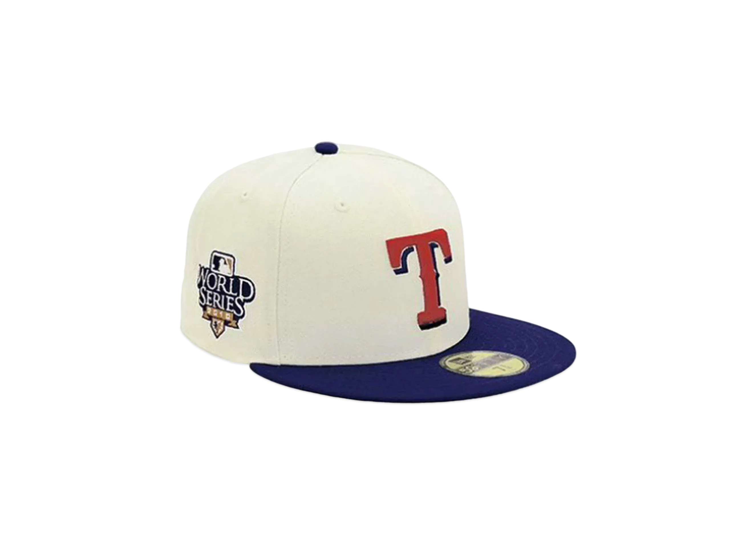NEW ERA x THE CAP 59Fifty 'Major League Baseball Collection' Texas Rangers "White/Blue"