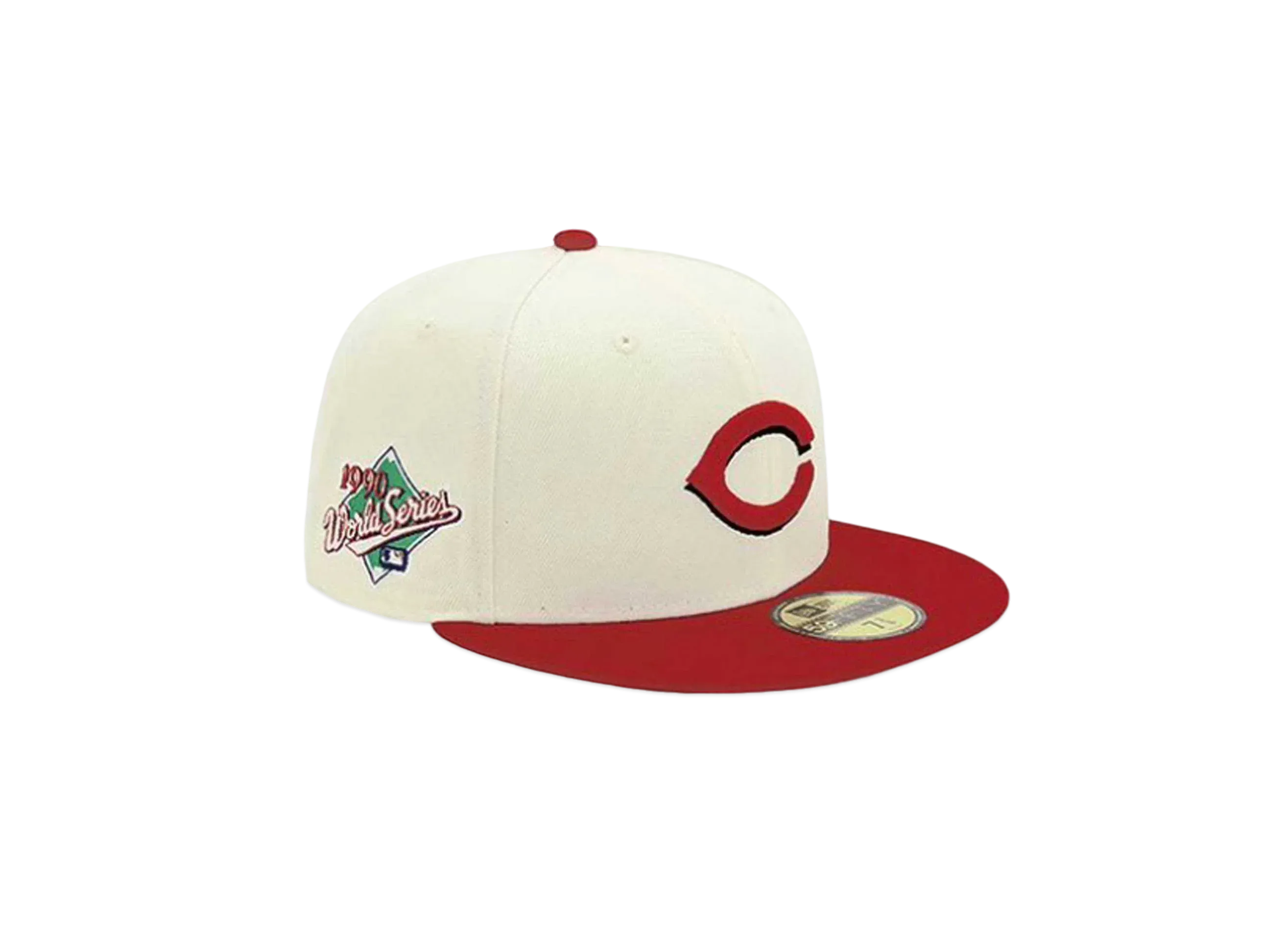 NEW ERA x THE CAP 59Fifty 'Major League Baseball Collection' Cincinnati Reds "White/Red"