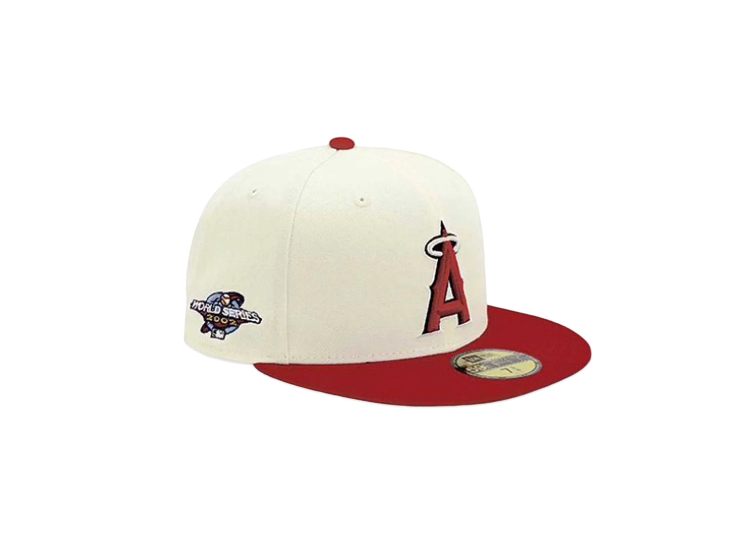 NEW ERA x THE CAP 59Fifty 'Major League Baseball Collection' Los Angeles Angels "White/Red"