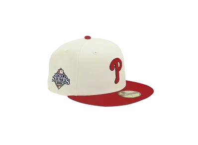 NEW ERA x THE CAP 59Fifty 'Major League Baseball Collection' Philadelphia Phillies "White/Red"
