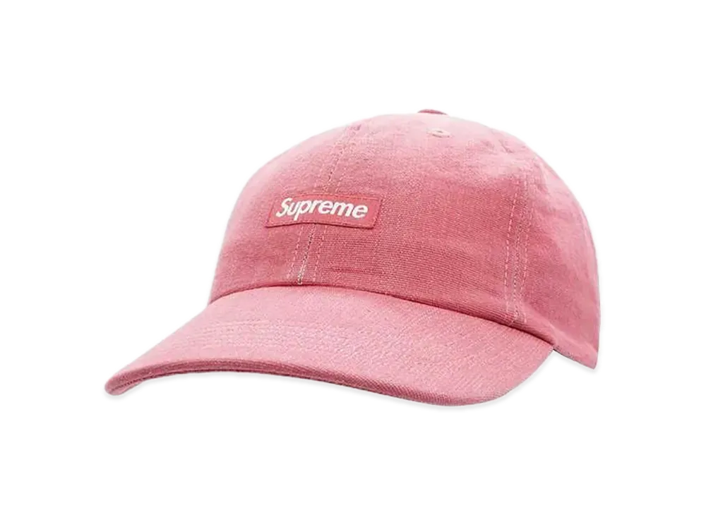 Supreme Cordura Denim Small Box 6-Panel "Pink"