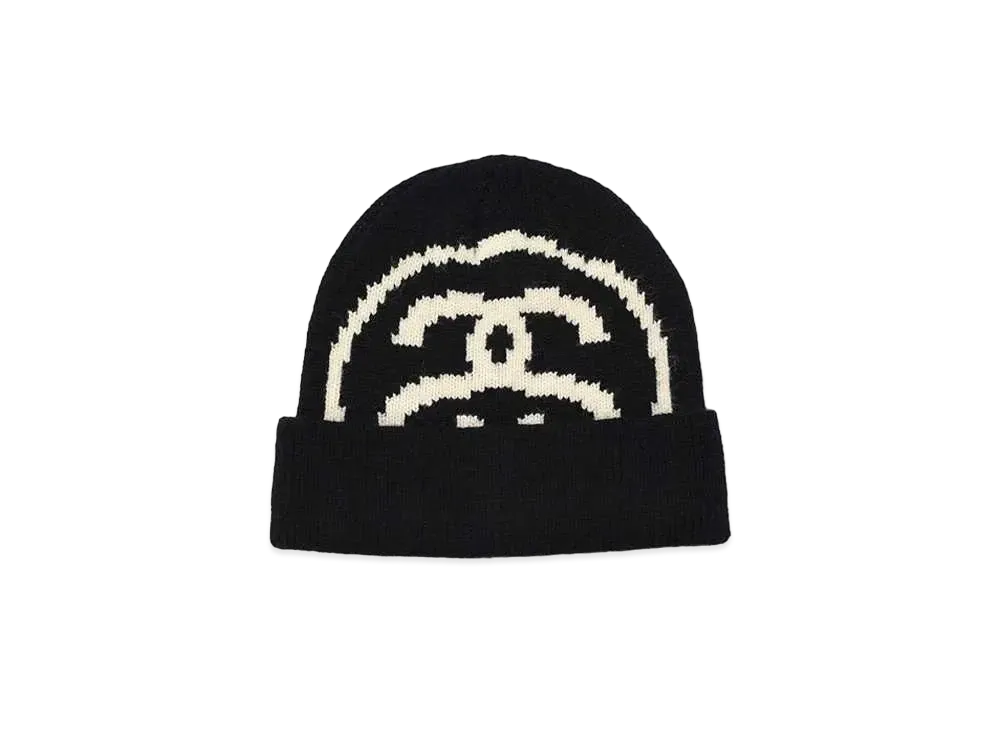Stussy Big Link Cuff Beanie "Black"