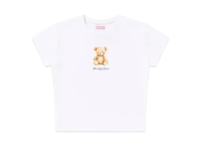 BlackEyePatch Teddy Bear Baby Tee "White"