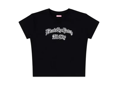BlackEyePatch All City O.E. Sprayed Baby Tee "Black"