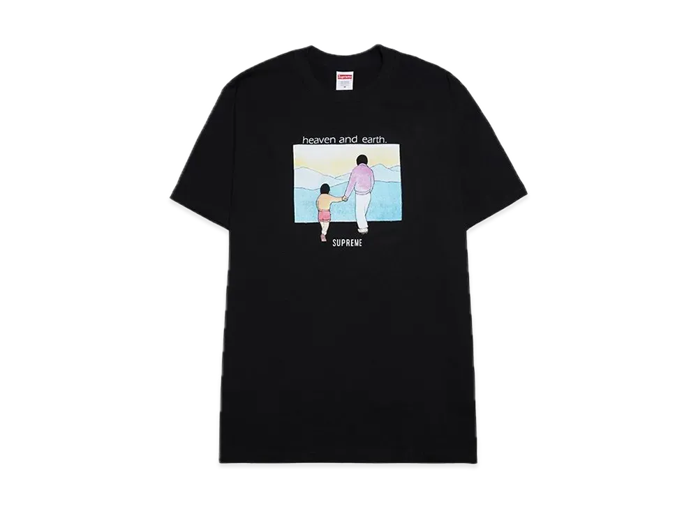Supreme Heaven and Earth Tee "Black"