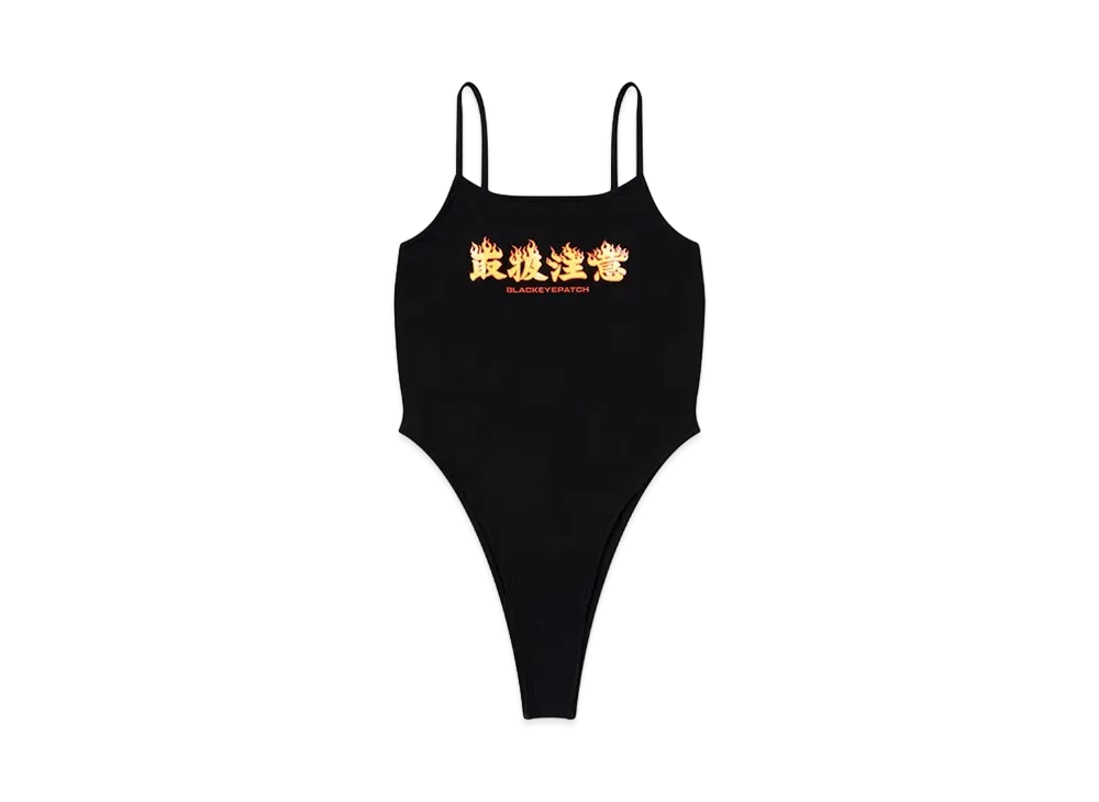 BlackEyePatch HWC Flame Logo Body Suit "Black"
