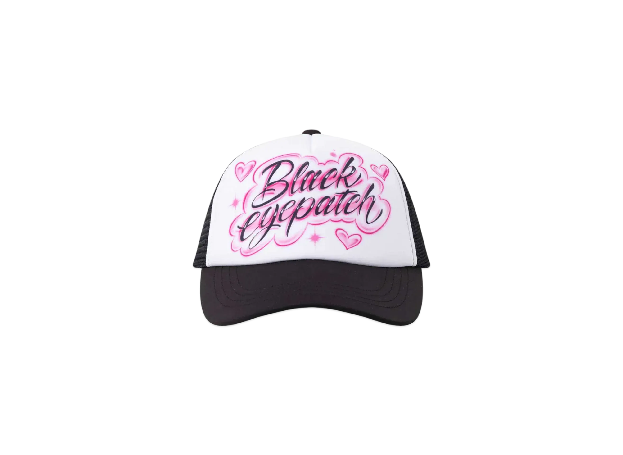 BlackEyePatch Sprayed Mesh Cap "Black"