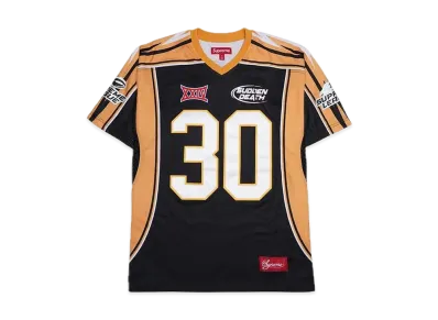 Supreme Sudden Death Football Jersey "Black"