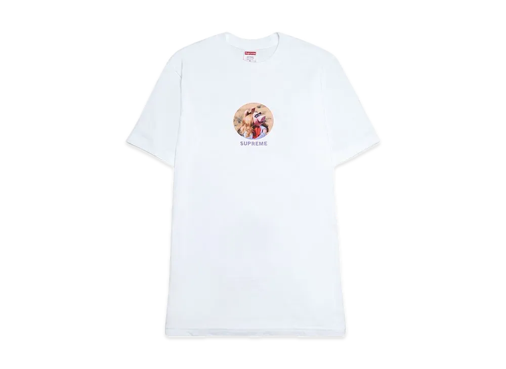Supreme Miss Piggy Tee "White"