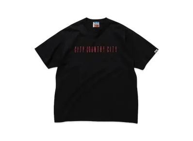CITY COUNTRY CITY COTTON T-SHIRT DANCE "BLACK"