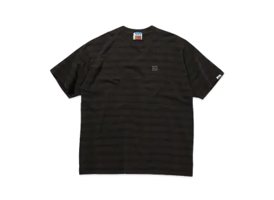 CITY COUNTRY CITY EMBROIDERED LOGO OVERDYE BORDER S/S T-SHIRT "BLACK"