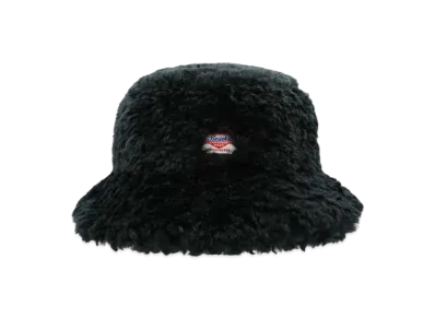 BASICKS Faux Fur Big Bucket Hat "BLACK"