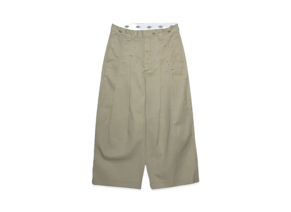 SHINYAKOZUKA BAGGY WITH DICKIES "KHAKI"