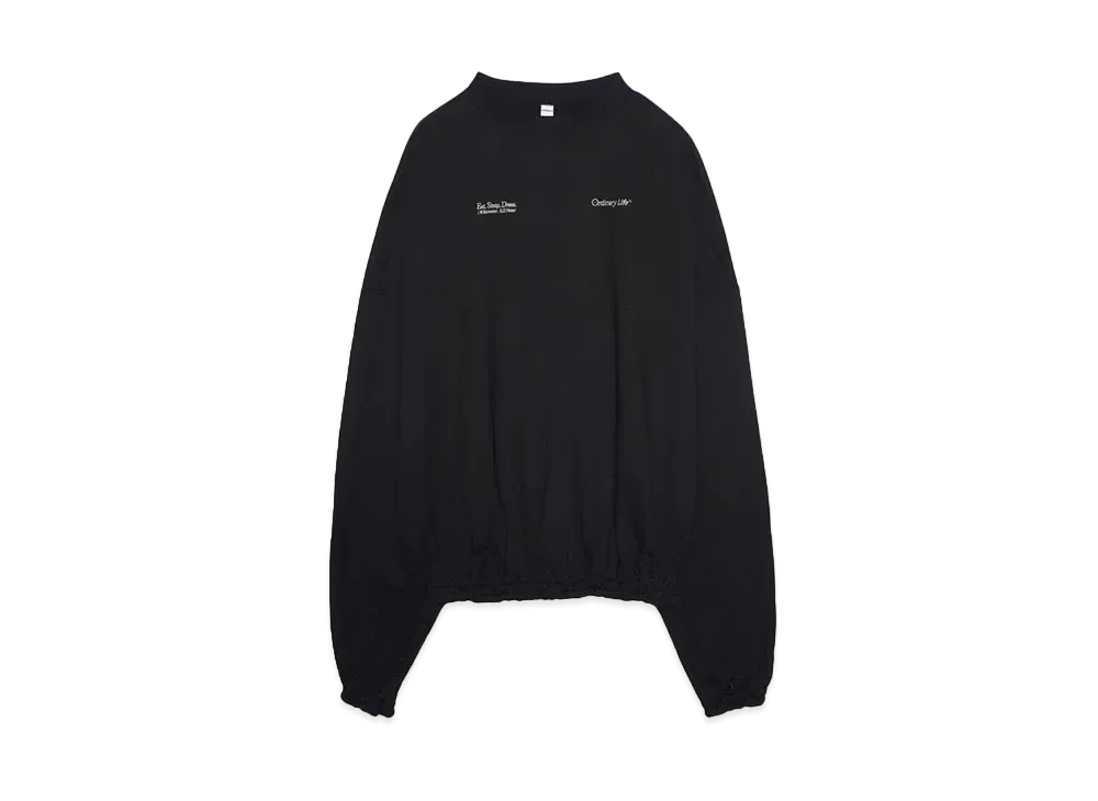 SHINYAKOZUKA ORDINARY GIANT CREW "BLACK"