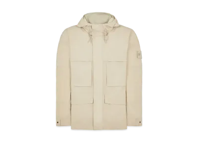 Stone Island 433F1 Weatherproof Cotton Canvas_ Ghost Piece "beige"