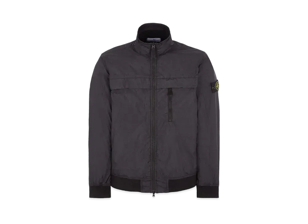 Stone Island 41022 Garment Dyed Crinkle Reps R-NY "Black"