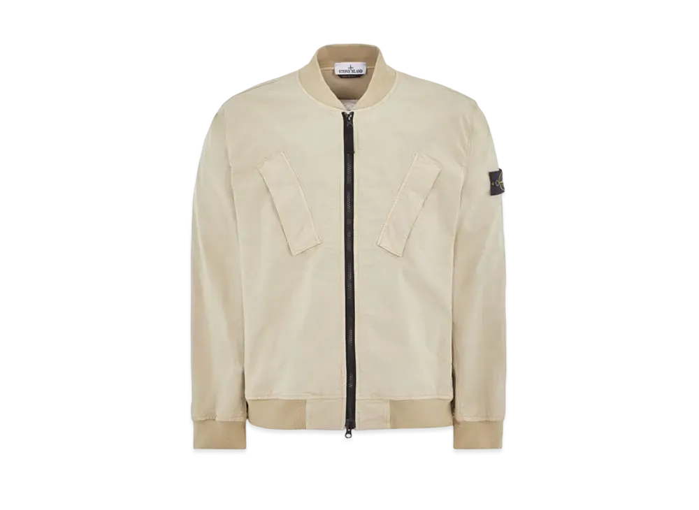 Stone Island 42510 SUPIMA Cotton Twill Stretch-TC "Sand"