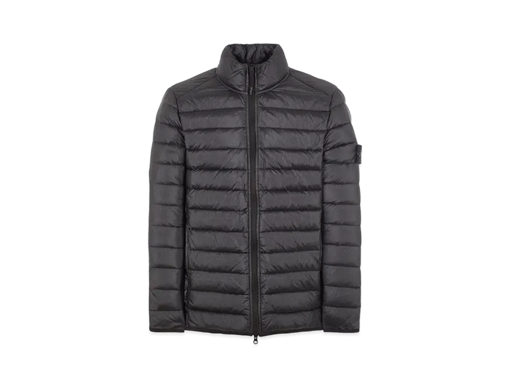 Stone Island 42424 Loom Woven Chambers R-Nylon Down-TC "Black"