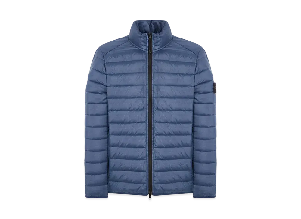 Stone Island 42424 Loom Woven Chambers R-Nylon Down-TC "Blue Gray"