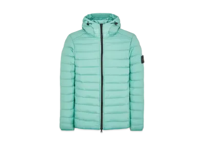Stone Island 40124 Loom Woven Chambers R-Nylon Down-TC "Lite Green"