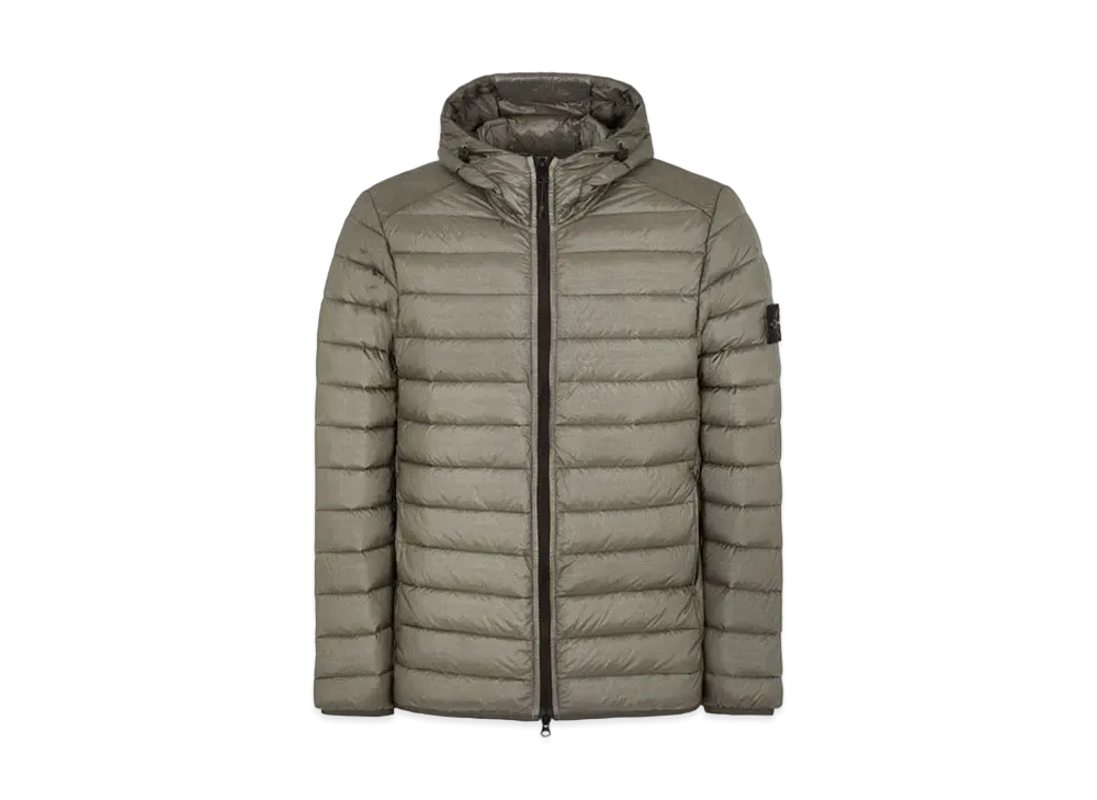 Stone Island 40124 Loom Woven Chambers R-Nylon Down-TC "Musk Green"