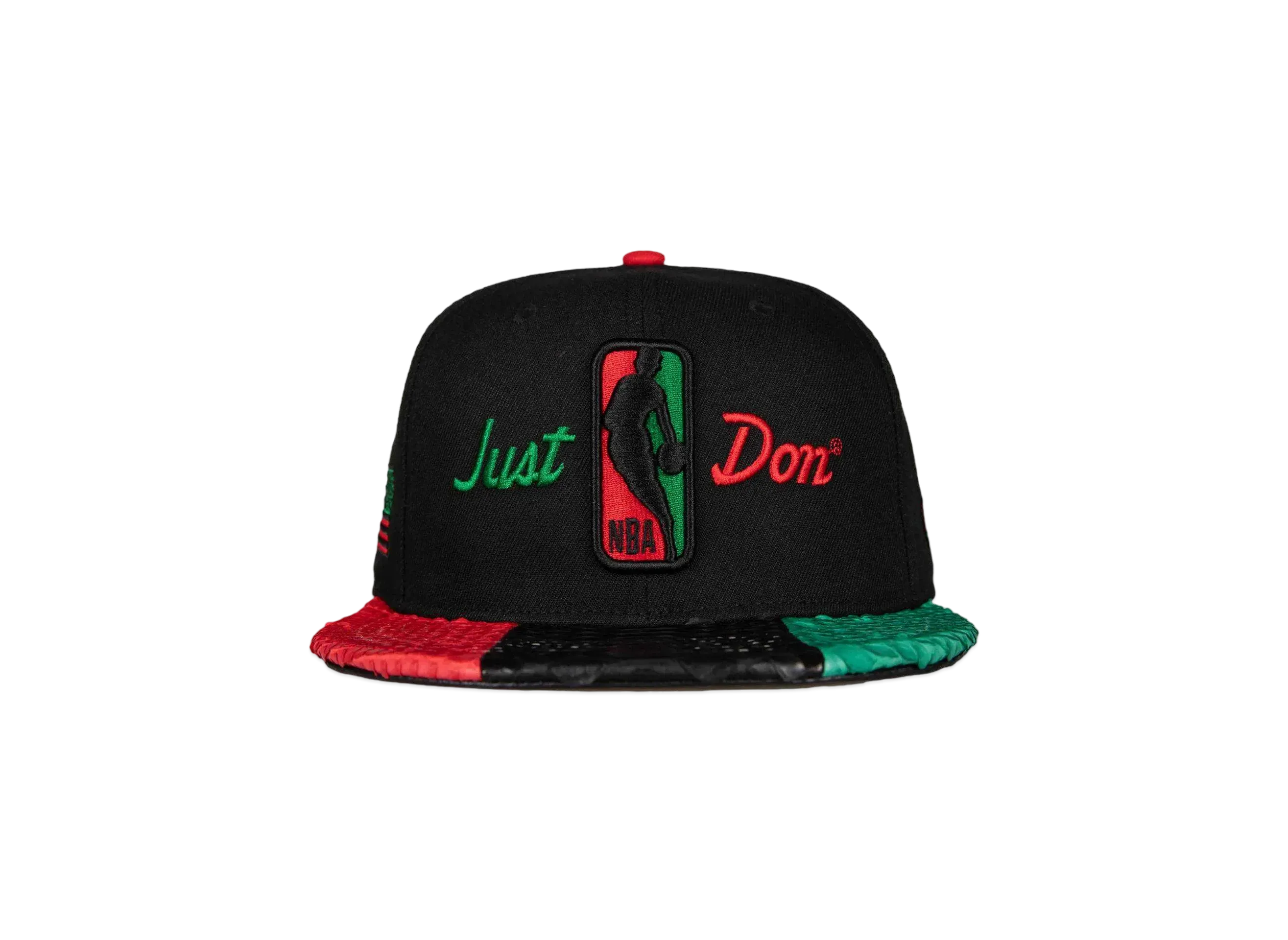 Just Don Juneteeth Cap "Black/Multi"