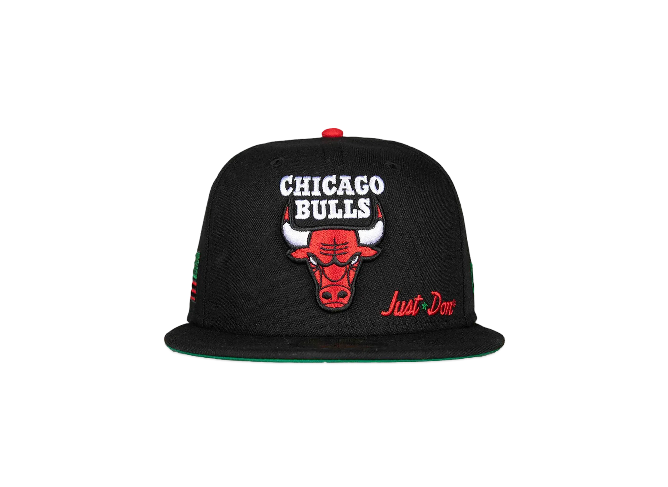 Just Don Chicago Bulls Juneteeth Cap "Black"