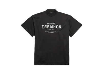 BALENCIAGA Erewhon Los Angeles T-shirt OverSized "Black/White