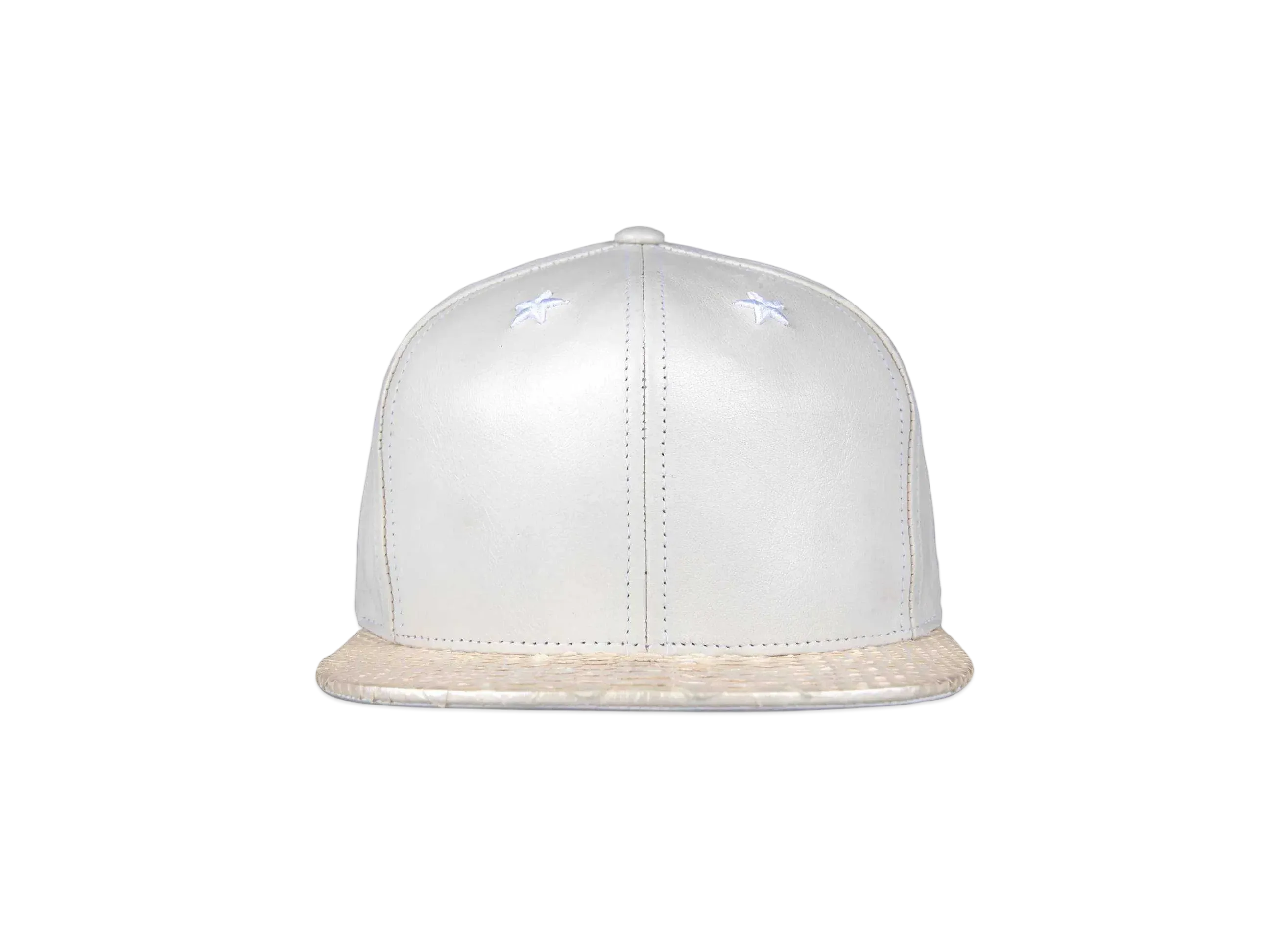 Just Don Creme Python Cap "White"