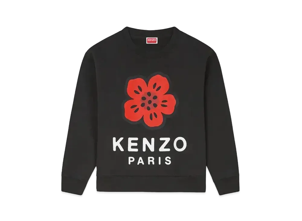 KENZO 'BOKE FLOWER' Classic Sweat "Black"