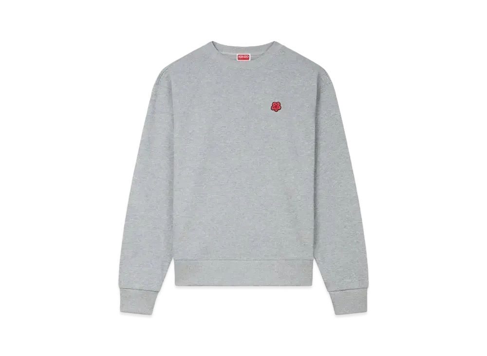 KENZO 'BOKE FLOWER' Embroidery Sweat "Pale Grey"
