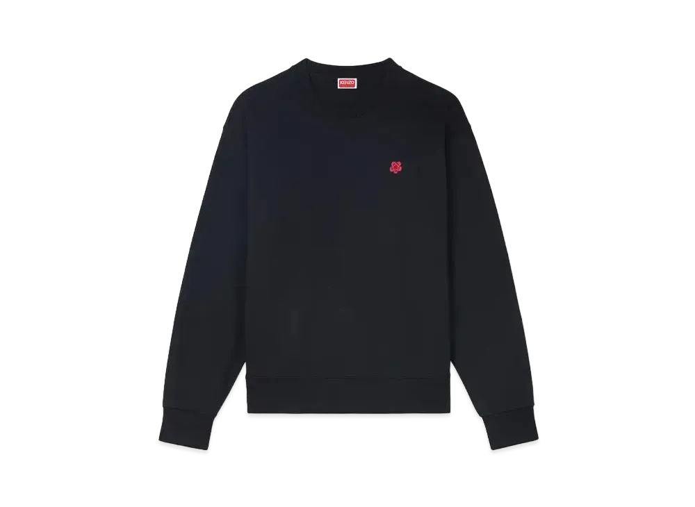 KENZO 'BOKE FLOWER' Embroidery Sweat "Black"