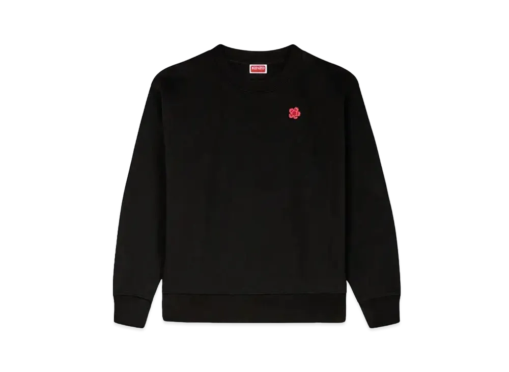 KENZO 'BOKE FLOWER' Classic Embroidery Sweat "Black"