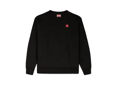 KENZO 'BOKE FLOWER' Classic Embroidery Sweat "Black"