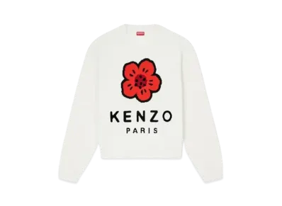 KENZO 'BOKE FLOWER' Jumper "Off White"