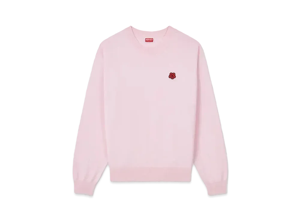 KENZO 'BOKE FLOWER' Embroidery Jumper "Faded Pink"