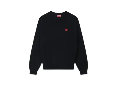 KENZO 'BOKE FLOWER' Embroidery Jumper "Black"