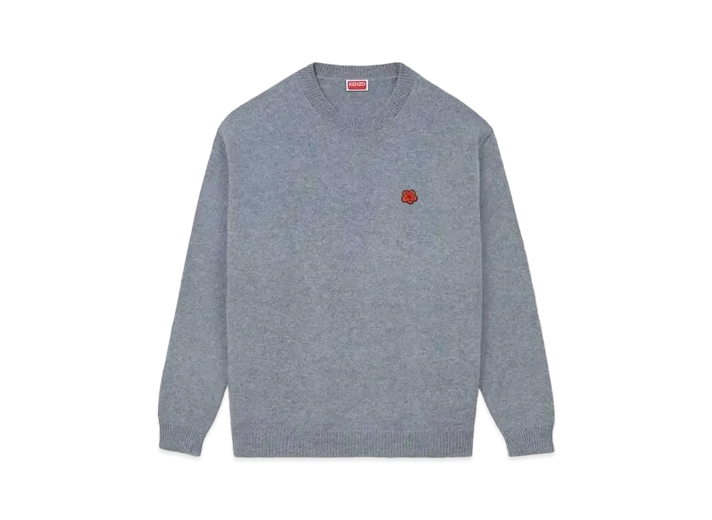 KENZO 'BOKE FLOWER' Embroidery Jumper "Misty Grey"