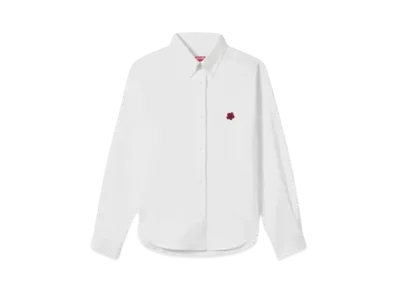 KENZO 'BOKE FLOWER' Embroidery Fit Shirt "White"